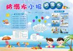 防溺水安全教育电子手抄报