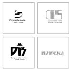 酒吧  酒店 标志  logo