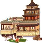 古人房楼图