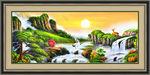 山水风景画图