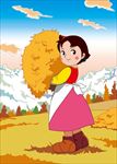 阿尔卑斯山少女