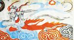 唐代敦煌藻井防敦煌壁画艺术矢量