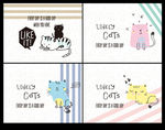 可爱猫卡通笔袋
