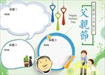 父亲节手抄报    父亲节快乐