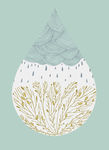 水滴插画