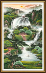 玄关山水画
