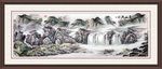国画山水画