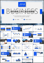 商务工作汇报PPT