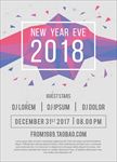 简约新年海报模板
