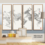 中式风格山水画