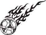 燃烧的足球