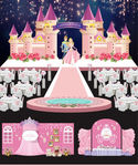 主题婚礼设计 粉色城堡