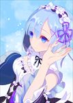 二次元动漫蓝发少女