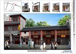 古建筑效果图 门楼牌坊 寺庙广