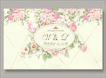 婚礼照片墙 婚礼签名墙