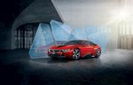 BMW i8 质子红