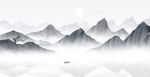 水墨山水画