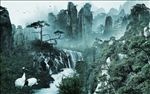 水墨山水画