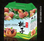 桃子包装盒设计