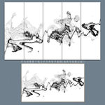 水墨山水画