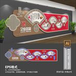 古典企业文化墙