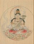 手绘佛像 佛教图案