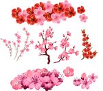 桃花盛开的地方素材