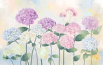 花卉背景墙