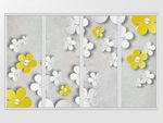 简约现代3D立体雕花移门