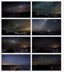 神秘星空银河LED视频素材