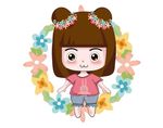 Q版可爱孩子