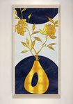 现代简约立体花卉浮雕装饰画