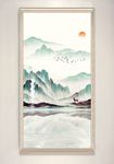 新中式山水装饰画