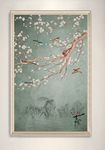 古风花鸟梨花吉祥如意装饰画