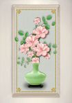 立体花卉浮雕花卉装饰画