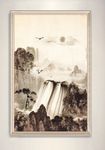 新中式水墨宏伟气派山河装饰画