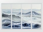 石纹山水移门