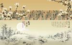 中式背景墙