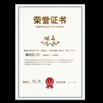 荣誉证书