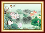 荷花图