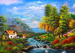 油画风景