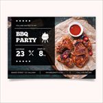 美味的巴西烤肉bbq横幅