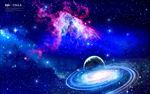 星空 蓝色旋涡