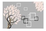现代艺术树