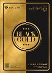 黑色金色黑金海报邀请函模板