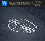 高档标志样机一键贴图
