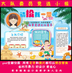 小学生竞选小报手抄报自我介绍