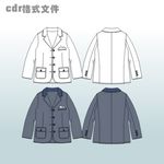 秋冬季休闲服装外套风衣男装