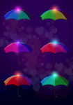 卡通雨伞