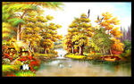 风景油画